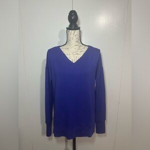 Athleta Coaster Luxe V-Neck Sweatshirt